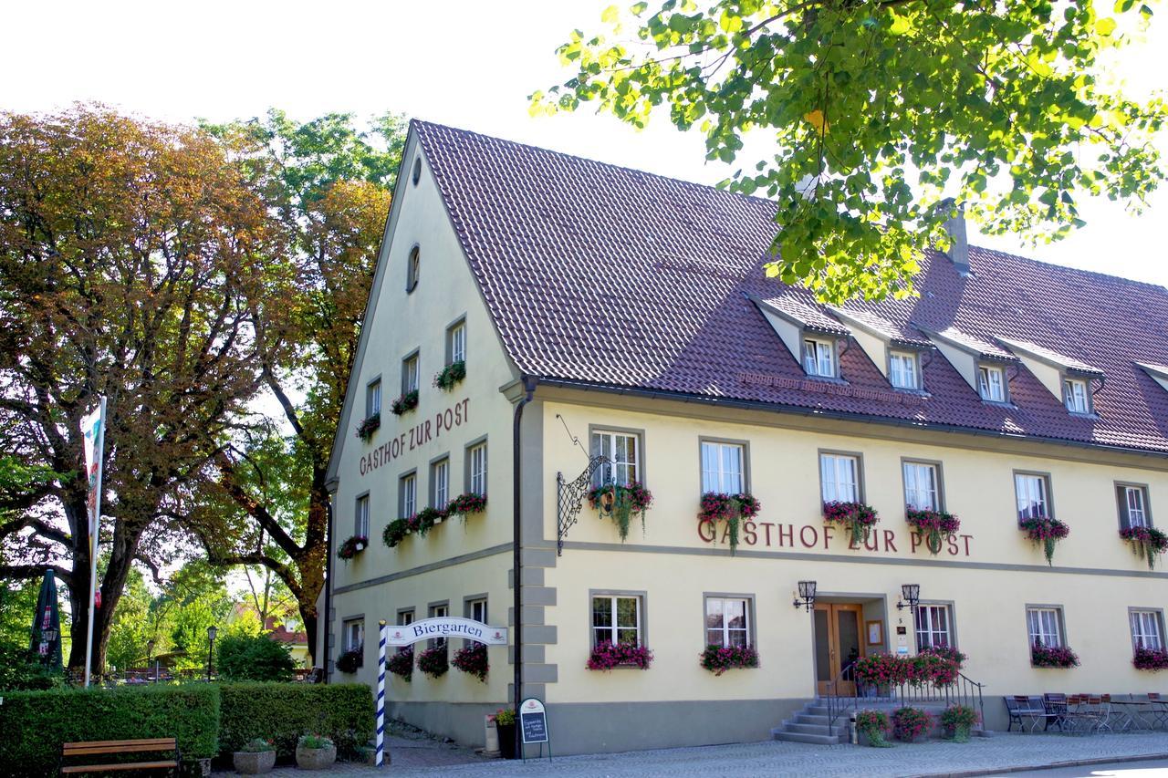 Hotel Gasthof Zur Post Wolfegg Exterior foto